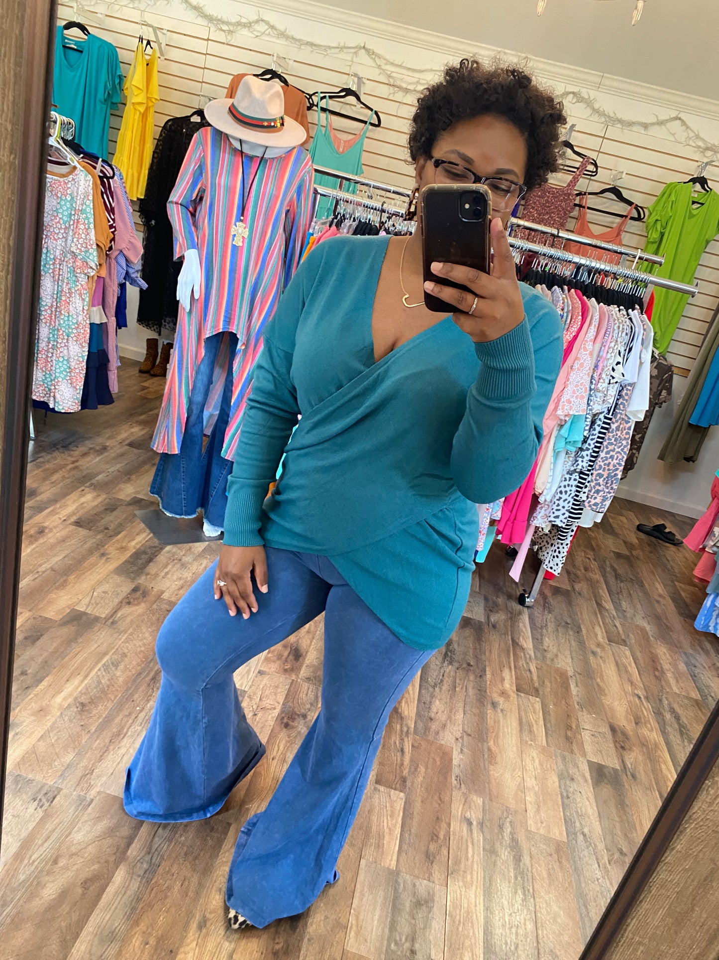 Crossover Cutie Sweater
