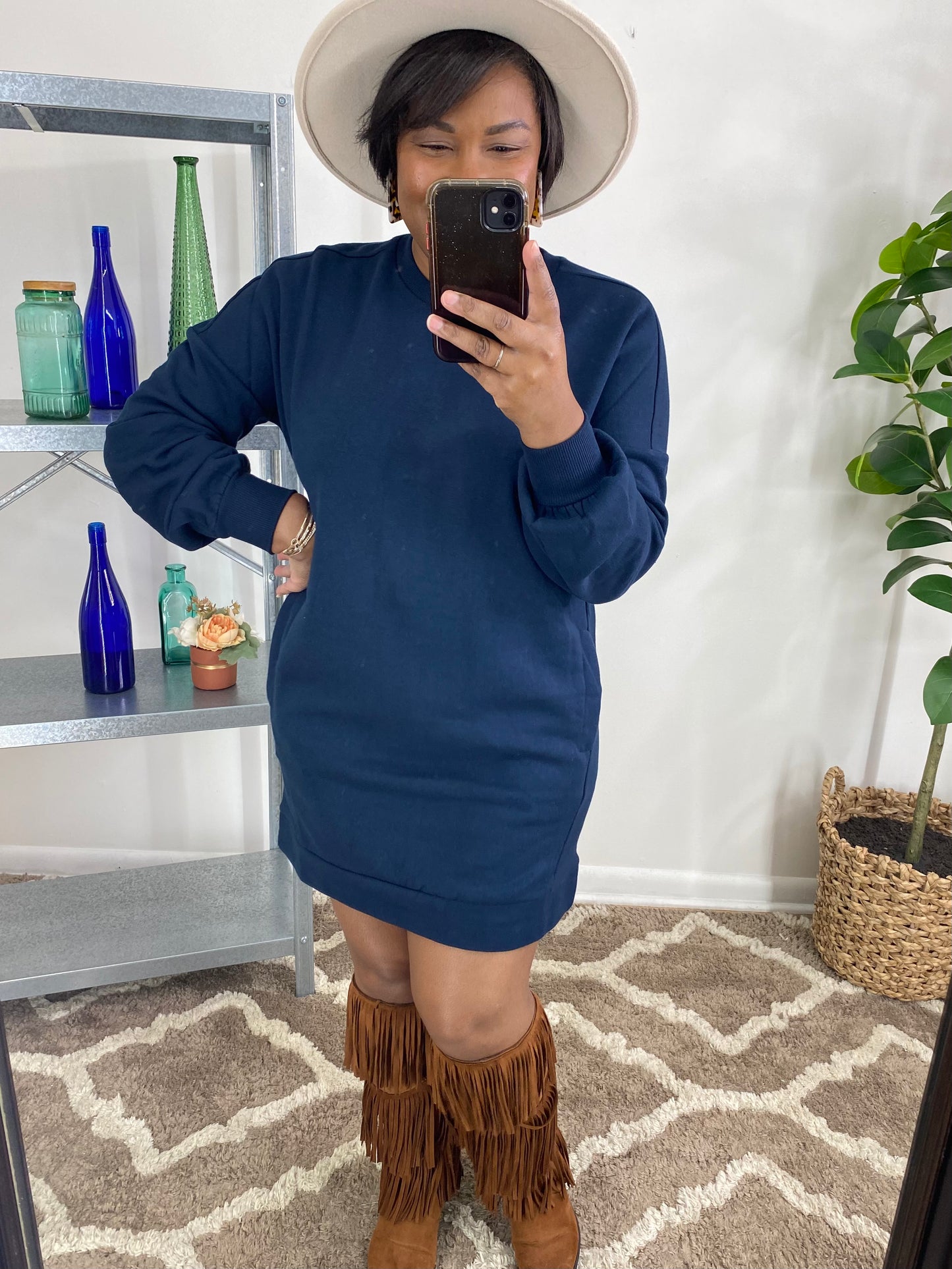 Oversized Sweatshirt (Blue)