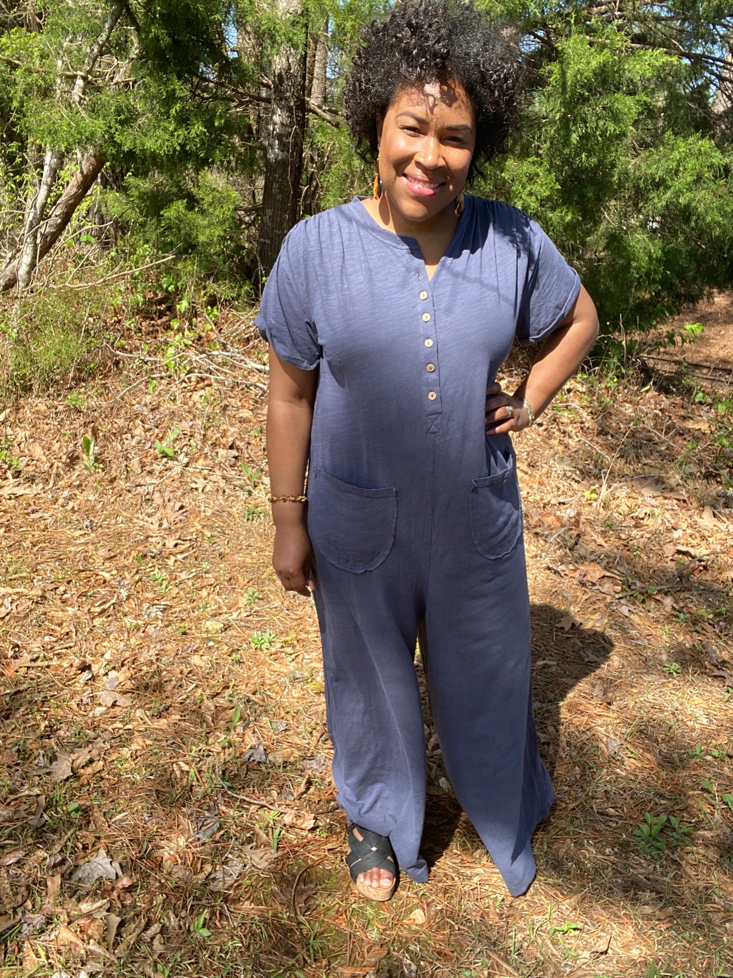 Midnight Knit Jumpsuit