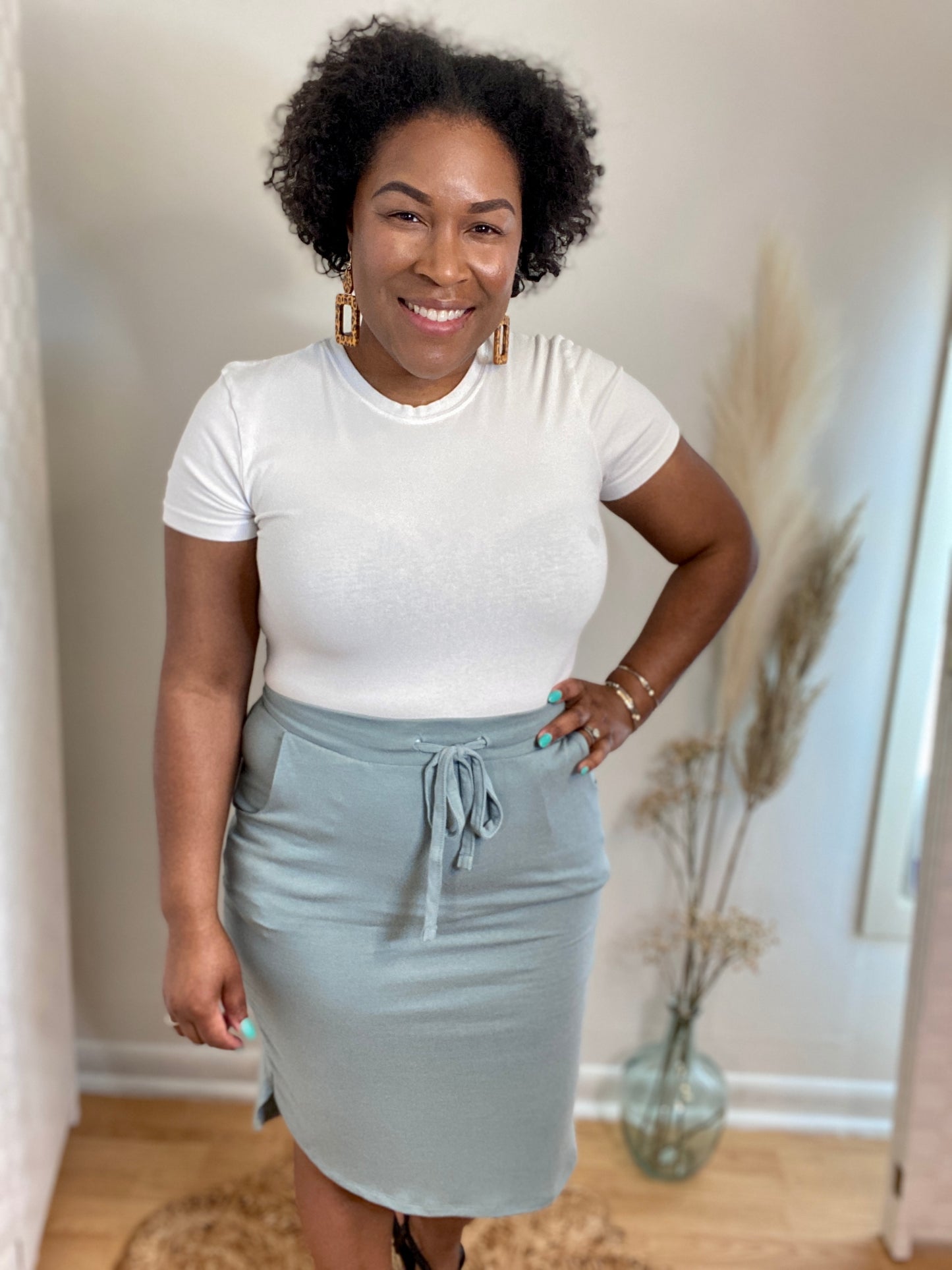 Light Green Skirt