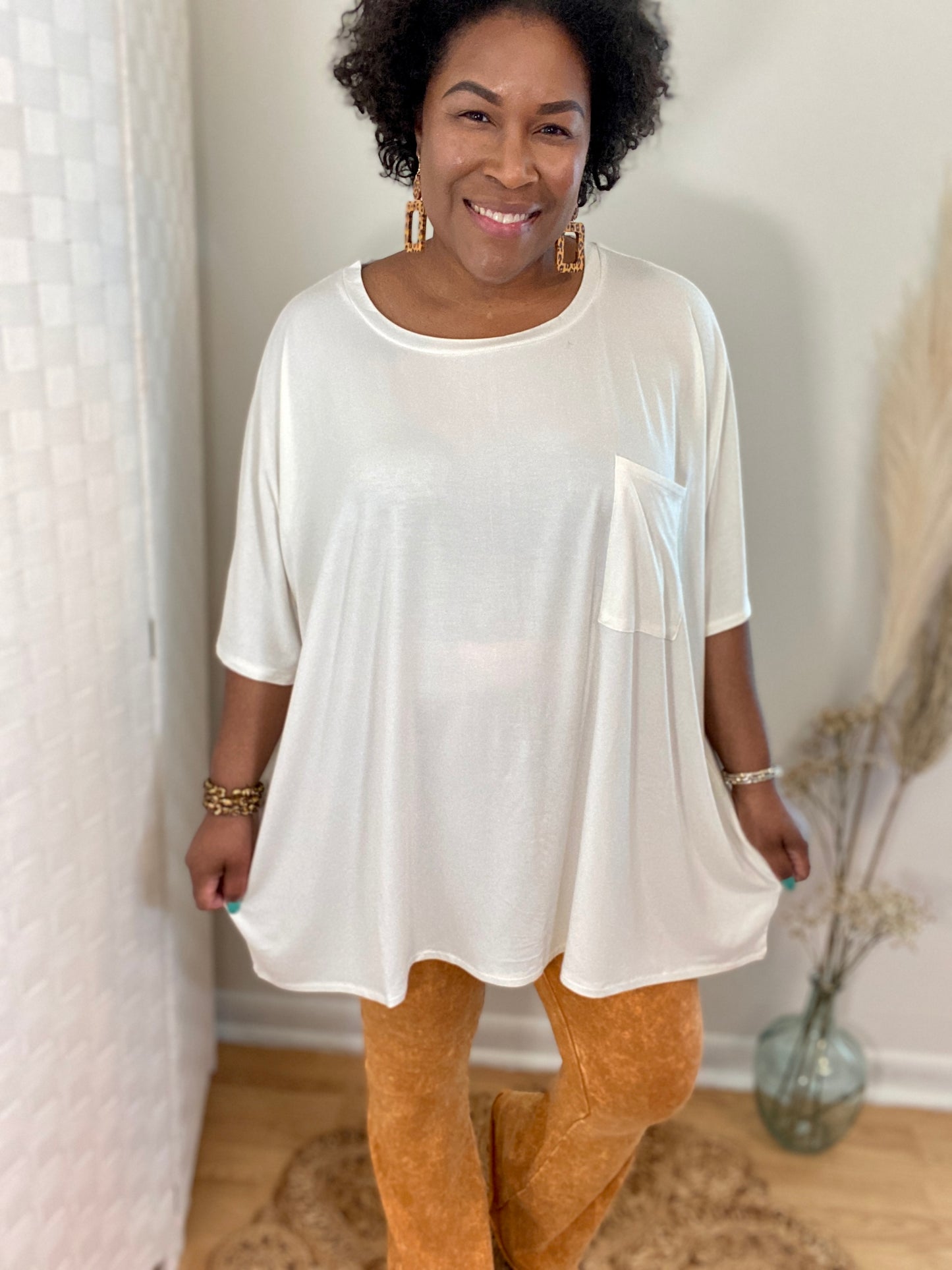 Ivory Boyfriend Top