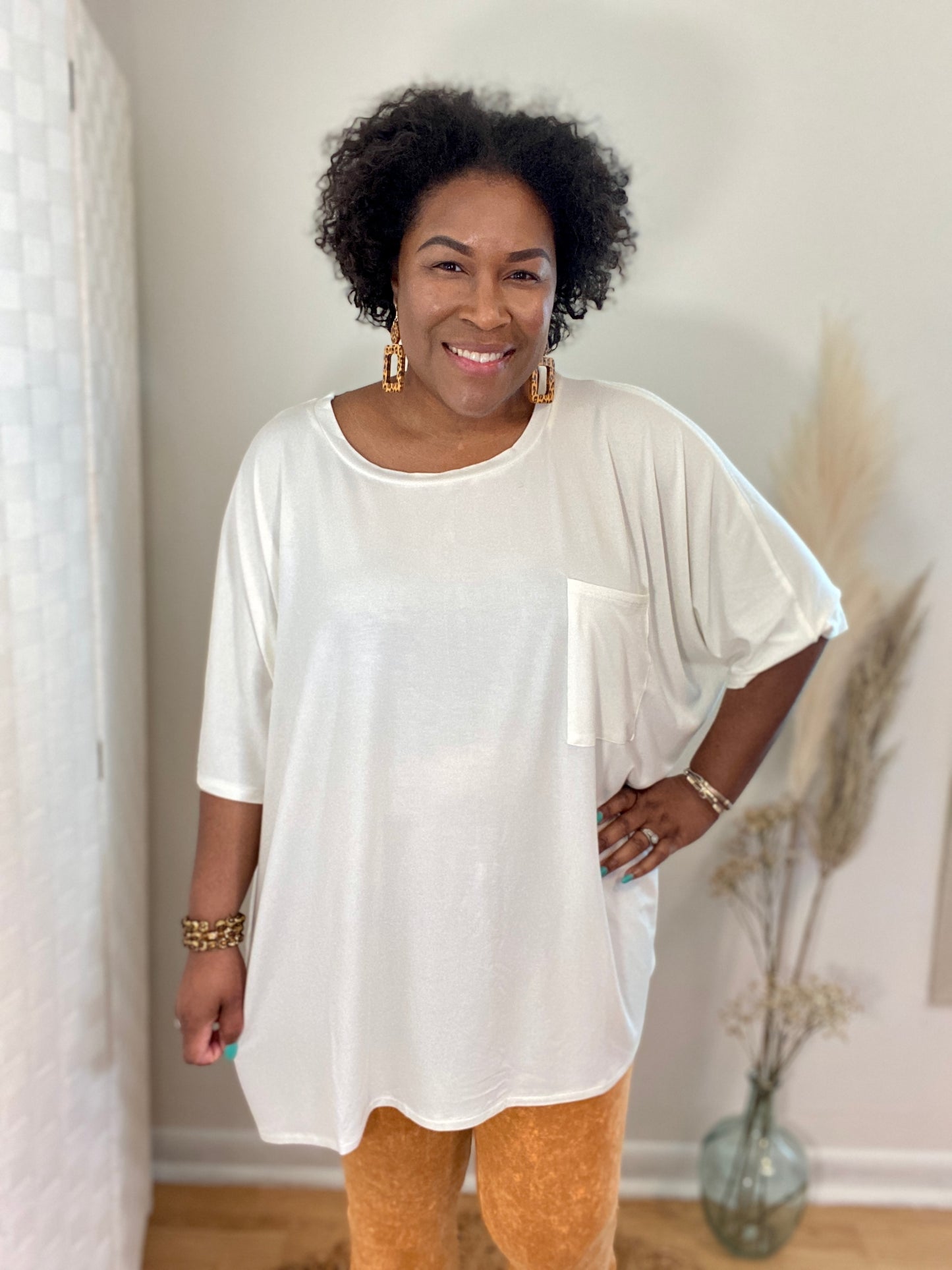 Ivory Boyfriend Top