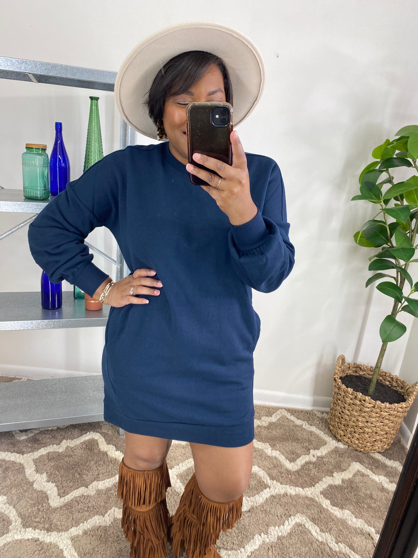 Oversized Sweatshirt (Blue)