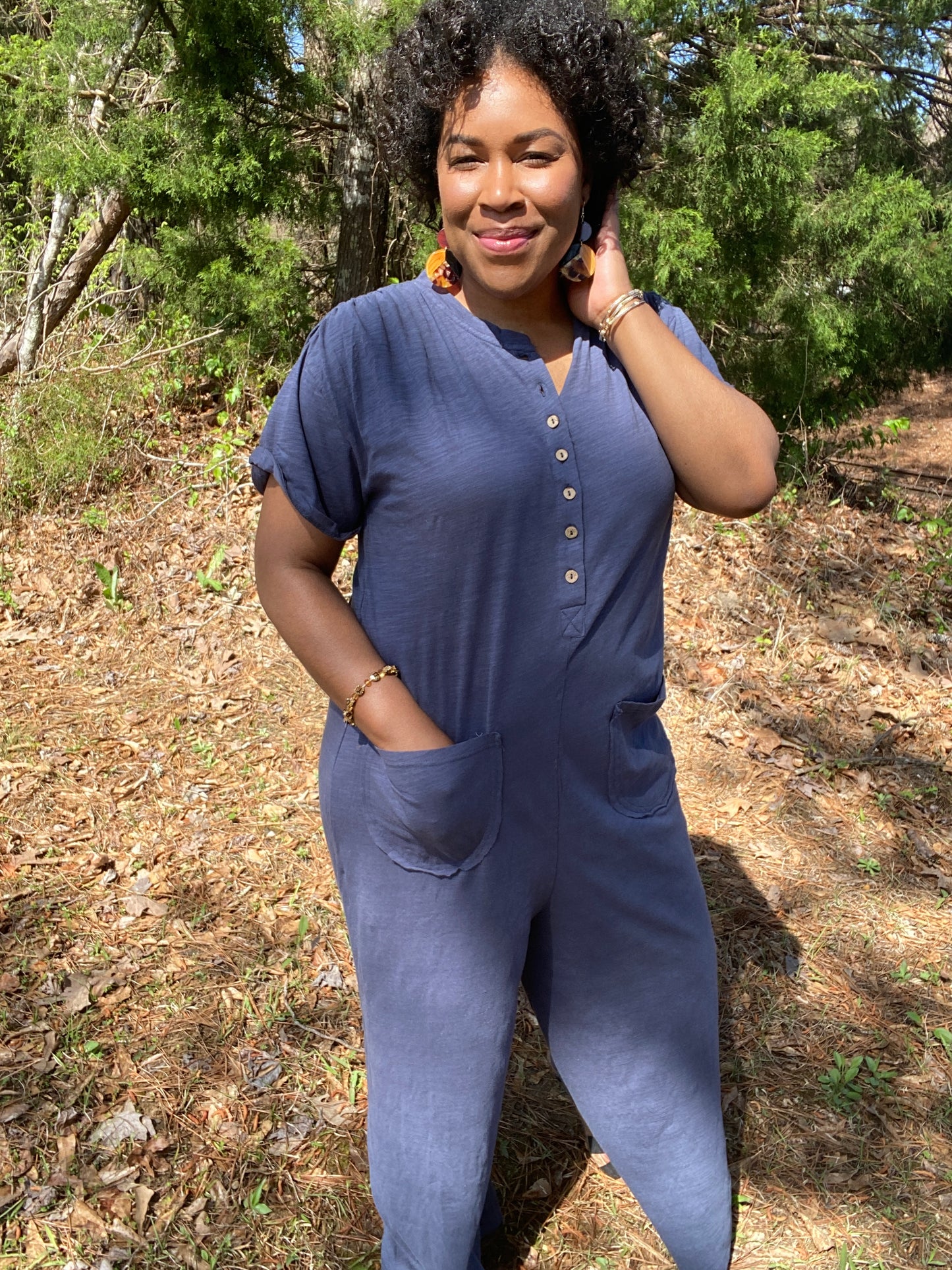 Midnight Knit Jumpsuit