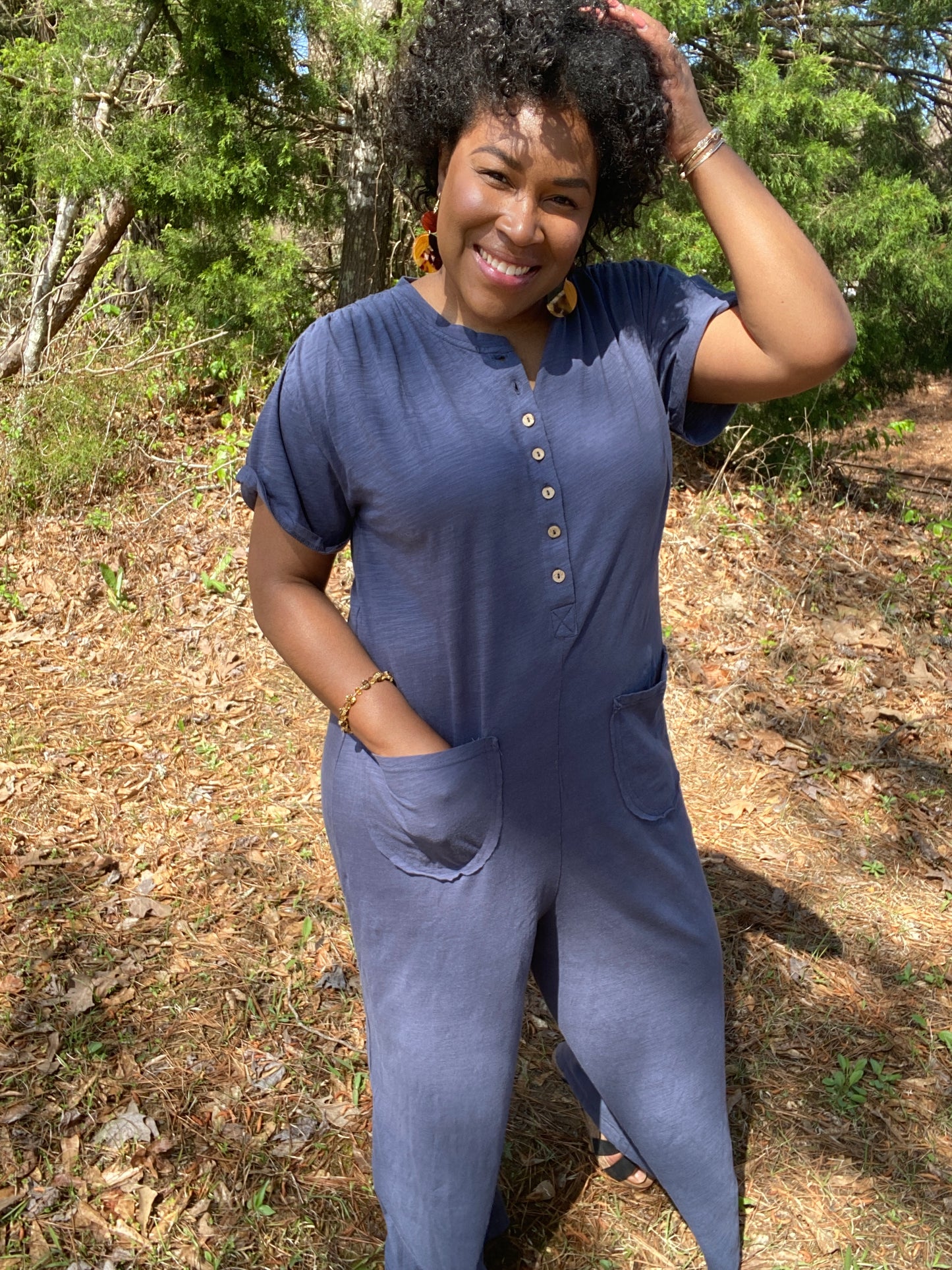 Midnight Knit Jumpsuit