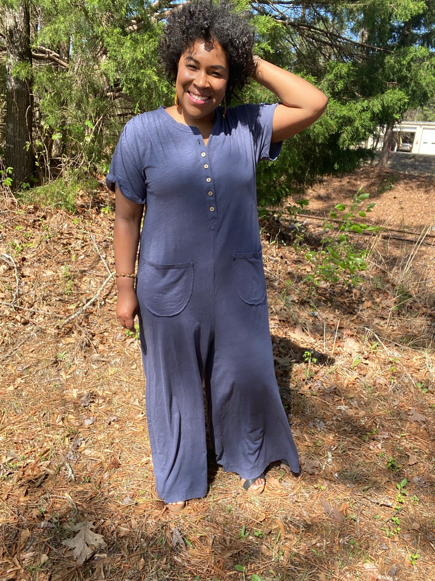 Midnight Knit Jumpsuit