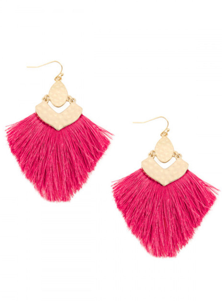 Hot Pink Fringe