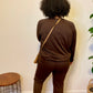 Brown Jogger Set