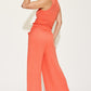 Preorder: Ribbed Tank & Wide Leg Pants Set