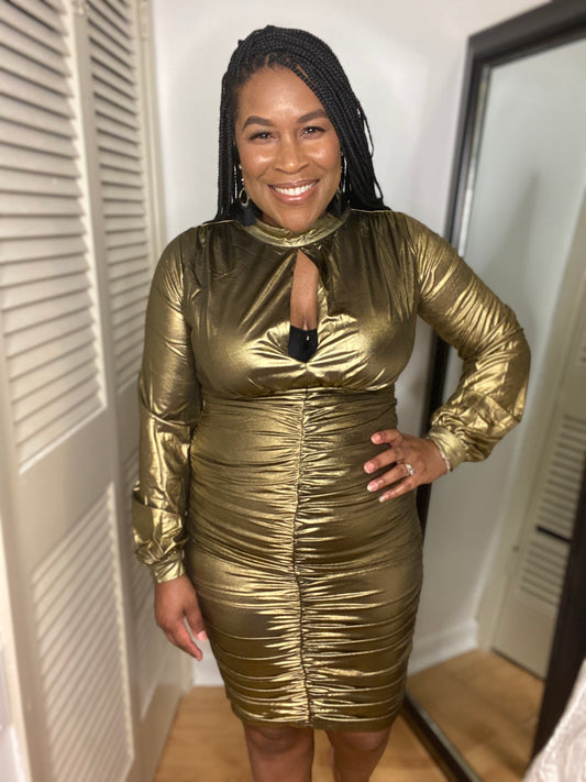 Bodycon Shimmer Dress