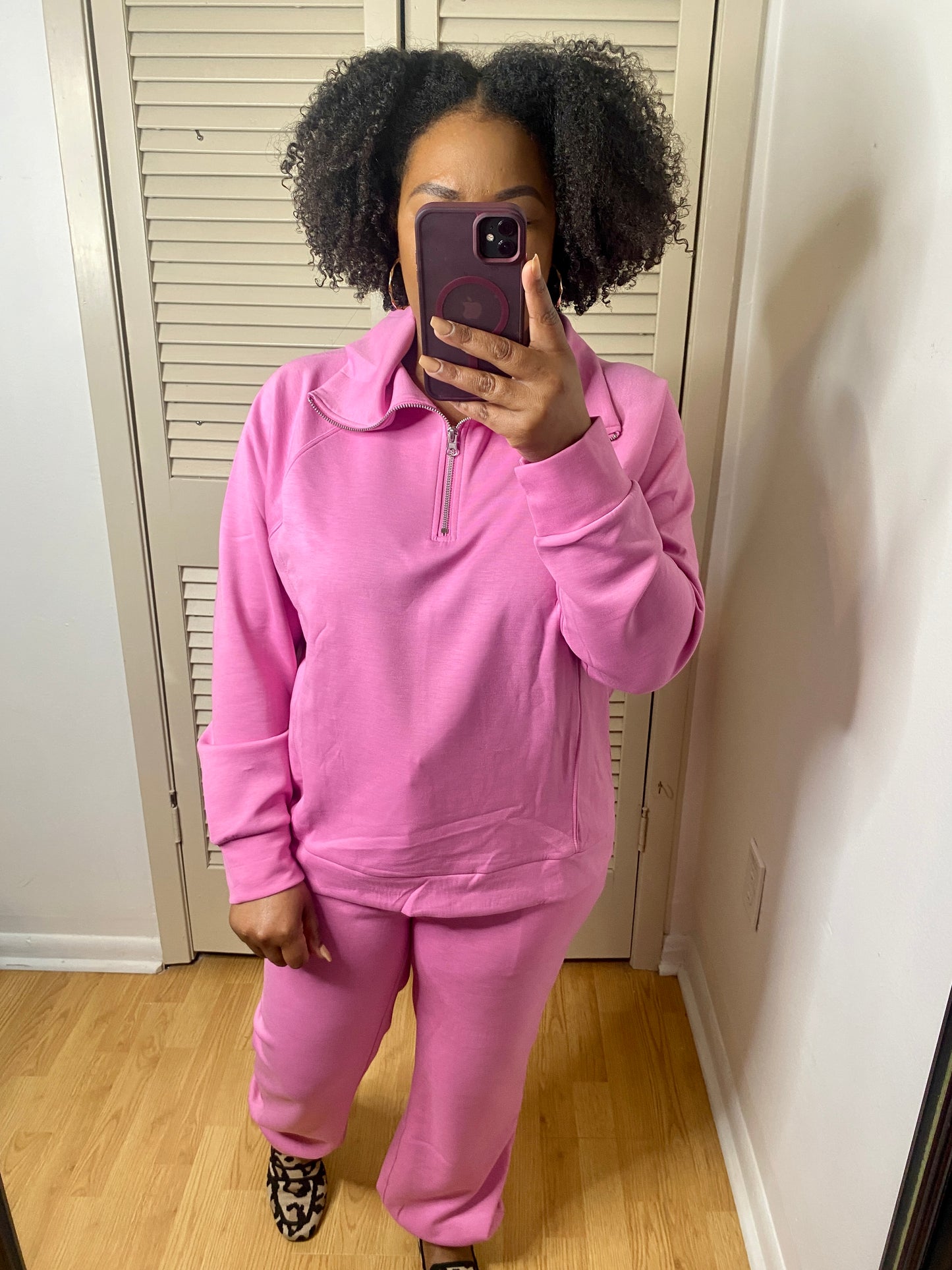 Pink Scuba Joggers Set