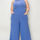 Preorder: Ribbed Tank & Wide Leg Pants Set