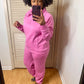 Pink Scuba Joggers Set