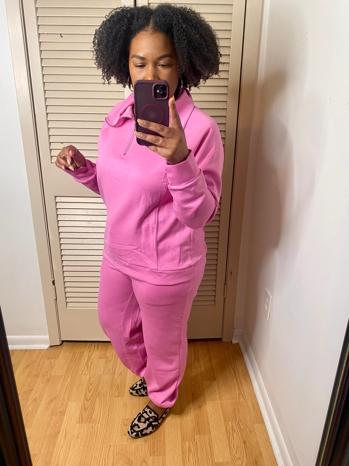 Pink Scuba Joggers Set