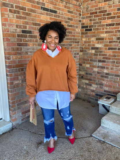 Almond Girlfriend Hoodie
