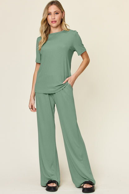 Pre-order: The Perfect Wide Leg Pants Set