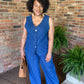 Denim Vest Set