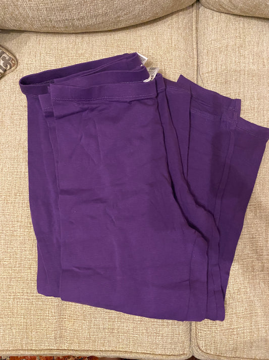Purple Capri Leggings