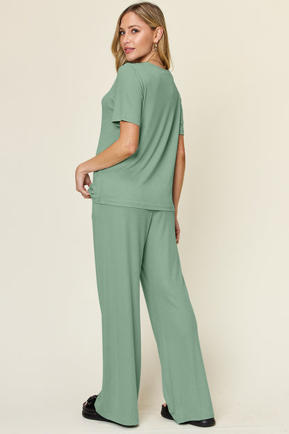Pre-order: The Perfect Wide Leg Pants Set