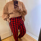 Buffalo Plaid Jogger