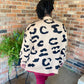 Tan Leopard Print Cardigan