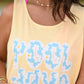 Pool Days Daisies Tank/Tees