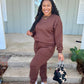 Brown Jogger Set