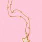 RTS Livia Iridescent Star 18K Gold Necklace