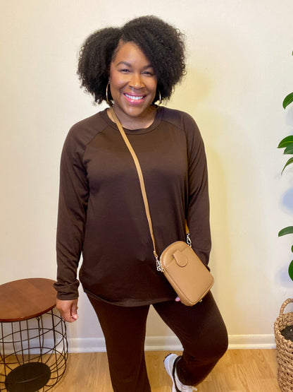 Brown Jogger Set
