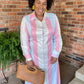 Multi Stripe Maxi Dress