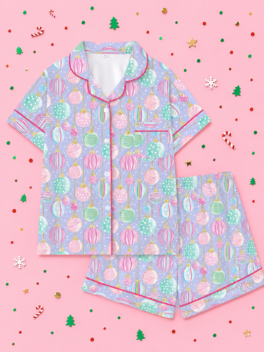 Jolly Ornaments Pajamas *PRE ORDER*