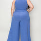 Preorder: Ribbed Tank & Wide Leg Pants Set