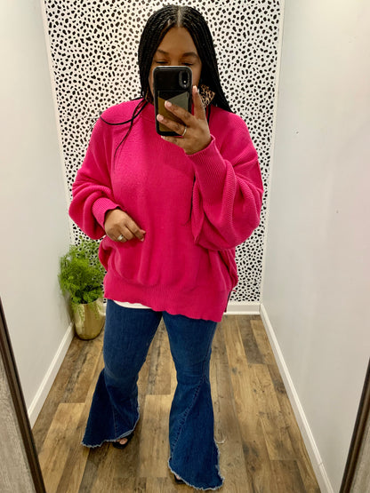 Hot Pink Sweater