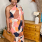 One Shoulder Maxi Dress