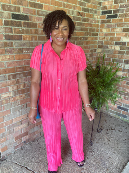 Pleated Set