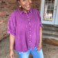 Gauze Button Down Shirt