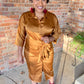 Satin Midi Dress