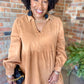 Camel Corduroy Dress