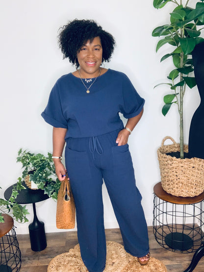 Preorder: Linen Cotton Blend Pants Set
