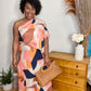 One Shoulder Maxi Dress