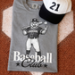 Baseball Club & Softball Club Mascot Tees (60 Mascots Available)