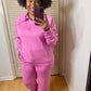 Pink Scuba Joggers Set