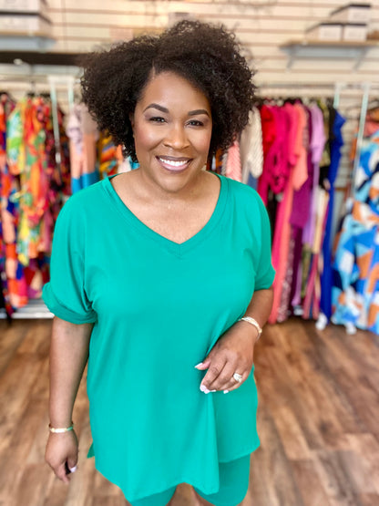 Kelly Green Biker Set (S-XL)