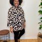 Black Leopard Top