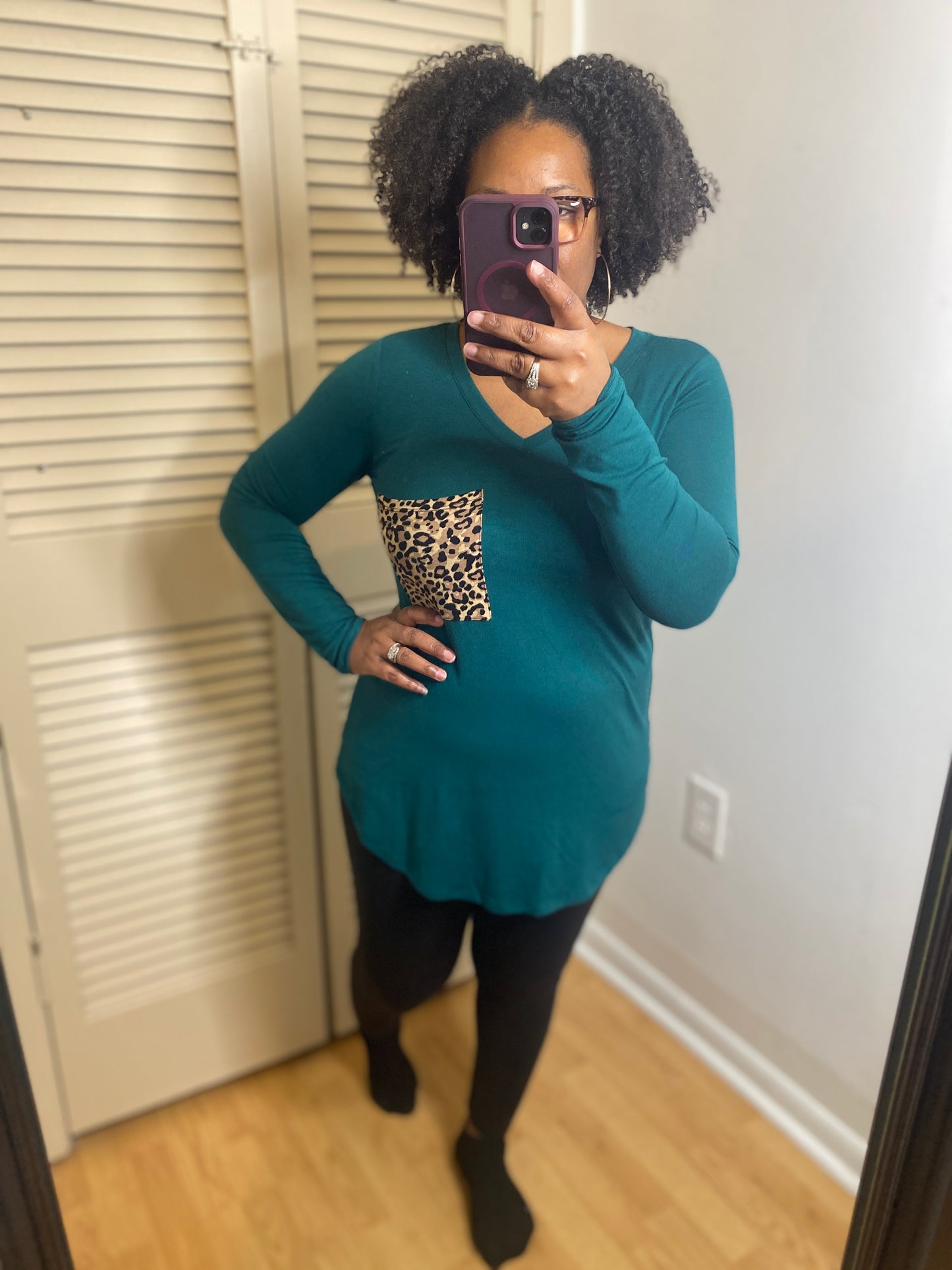 Green Leopard Pocket Set