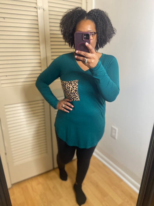 Green Leopard Pocket Set