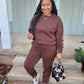 Brown Jogger Set