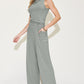 Preorder: Ribbed Tank & Wide Leg Pants Set