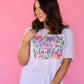 All My Life You Have Been Faithful Floral Tee