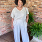 Beige Linen Set